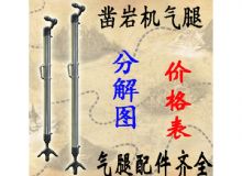 點(diǎn)擊查看詳細(xì)信息<br>標(biāo)題：氣腿式鑿巖機(jī)氣腿分解圖 氣腿配件 支腿配件 FT160系列氣腿配 閱讀次數(shù)：333